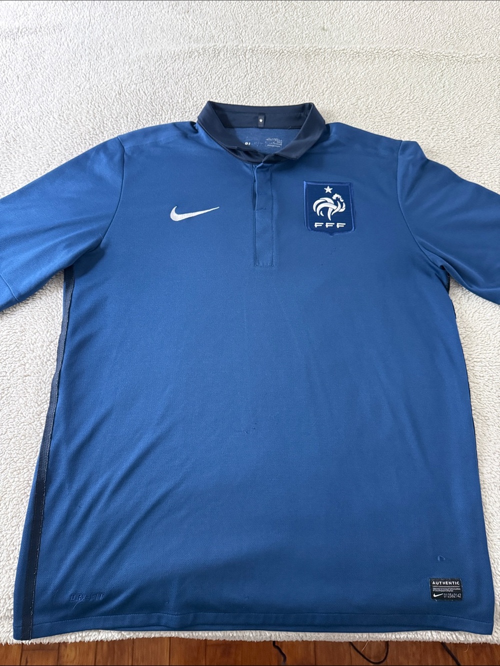 Classic France 🇫🇷 2011-12 Nike Home Edition Jersey